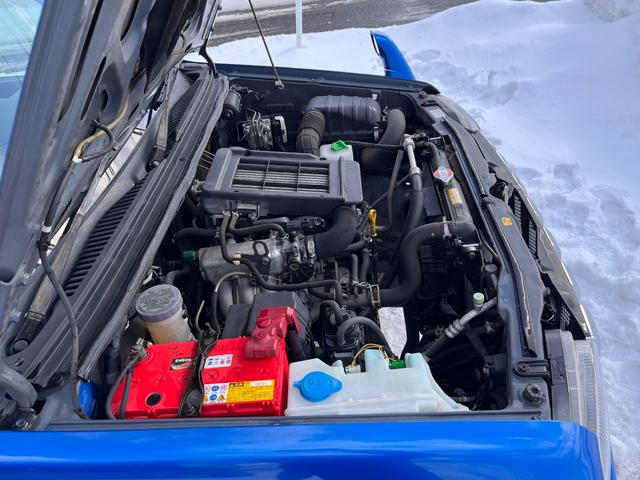 ワイルドウインド 関東仕入 シートヒーター ルーフキャリア 切替式4WD エアバック デュアルエアバック ターボ車 キーレスキー 衝突安全ボディ MD ルーフレール エアコンパワステ パワーウィンドゥ ABS付き(53枚目)
