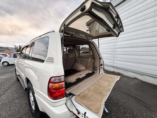 ランドクルーザー１００ ＶＸリミテッド　４ＷＤ　新品タイヤ　ヒッチ　９５０　ＡＨＣ　シュノーケル（36枚目）