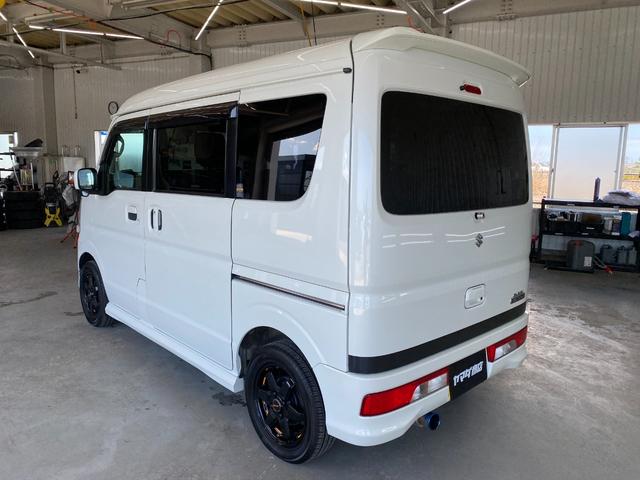 エブリイワゴン ＰＺターボ　Ｄカメラブレーキサポート　助手席エアバック　運転席エアバック　ブルートゥース　ＡＵＸ対応　安全ボディ　フルフラット　シートヒータ　ＥＴＣ　パートタイム４ＷＤ　ＥＳＣ　イモビ　キーレススタートシステム（8枚目）
