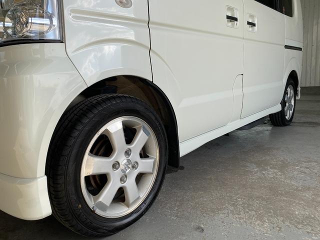 エブリイワゴン レザーセレクション　キーレス　ＡＢＳ　盗難防止システム　オートエアコン　エアバック　シートヒーター　パワーウインドウ　パワーステアリング　切替４ＷＤ（16枚目）