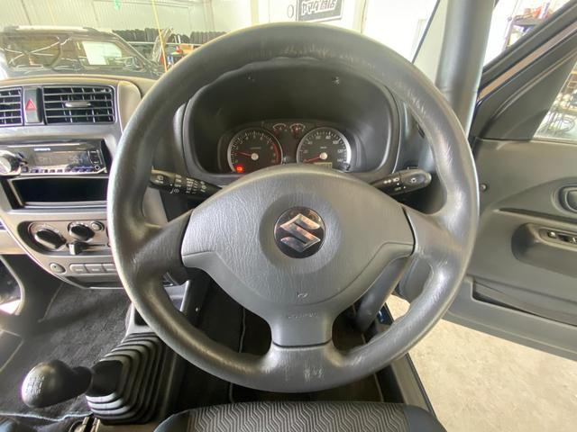 ジムニー ＸＧ　関東仕入　５ＭＴ　定員２名　ロールバー　リフトアップ　新品タイヤＧ００３　キーレス　社外オーディオ（26枚目）