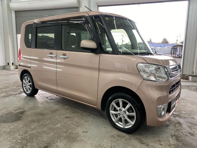 タント Ｘターボ　関東仕入　スマートキー　電動スライドドア　社外オーディオ　純正アルミ　アイドリングストップ（3枚目）