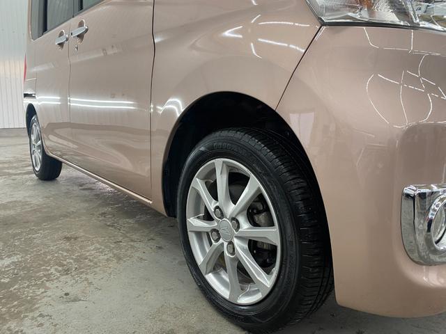 タント Ｘターボ　関東仕入　スマートキー　電動スライドドア　社外オーディオ　純正アルミ　アイドリングストップ（15枚目）