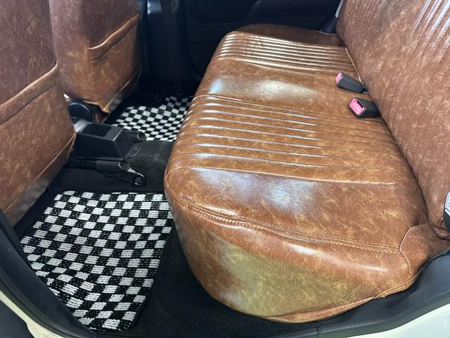 ミラジーノ ミニライトスペシャル　オルタネータ交換（Ｒ７年１１月）　新品ホワイトリボンタイヤ　新品ブラウンシートカバー　ＮＡＲＤＩステアリング＆シフトノブ　ホワイトホイール　新品フロアマット　純正ホワイトカラー　ＵＳＢ接続オーディオ（53枚目）