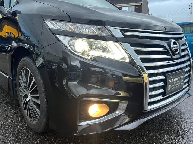 エルグランド ２５０ハイウェイスター　純正メモリーナビ　フルセグ　バックカメラ　後席モニター　Ｆドラレコ　ＥＴＣ　デジタルミラー　半革シート　片側電動ドア　クルコン　横滑り防止　ＬＥＤライト　フォグ　純正１８インチアルミ　名古屋仕入（34枚目）