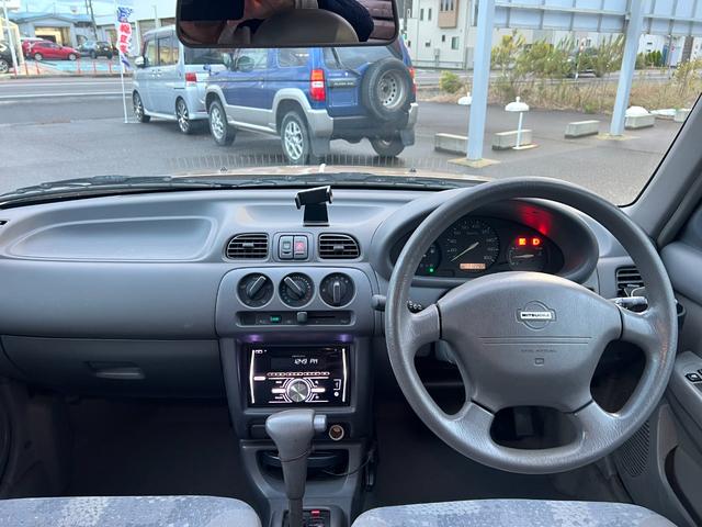 ビュート ベーシック　社外オーディオ　ＣＤ　ＵＳＢ　ＡＵＸ　ＥＴＣ　電格ミラー　キーレス　フォグ　群馬仕入（17枚目）