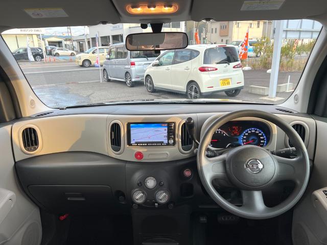 キューブ １５Ｘ　Ｍセレクション　ワンオーナー　純正メモリーナビ　ＣＤ　ＤＶＤ　ＵＳＢ　フルセグ　ＥＴＣ　ライトレベライザー　インテリジェントキー　関東仕入（18枚目）