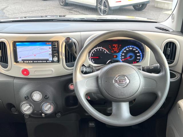 キューブ １５Ｘ　Ｍセレクション　ワンオーナー　純正メモリーナビ　ＣＤ　ＤＶＤ　ＵＳＢ　フルセグ　ＥＴＣ　ライトレベライザー　インテリジェントキー　関東仕入（19枚目）