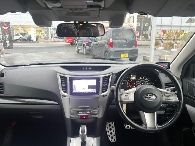 レガシィツーリングワゴン ２．５ＧＴアイサイトスポーツセレクション　純正ＨＤＤナビ　ＣＤ　ＤＶＤ　Ｂｌｕｅｔｏｏｔｈ　ＵＳＢ　ＭＳ　フルセグ　Ｂカメラ　前後ドラレコ　半革シート　アイサイト　パドルシフト　クルコン　横滑り防止　ＨＩＤ　フォグ　純正アルミ　名古屋仕入（24枚目）