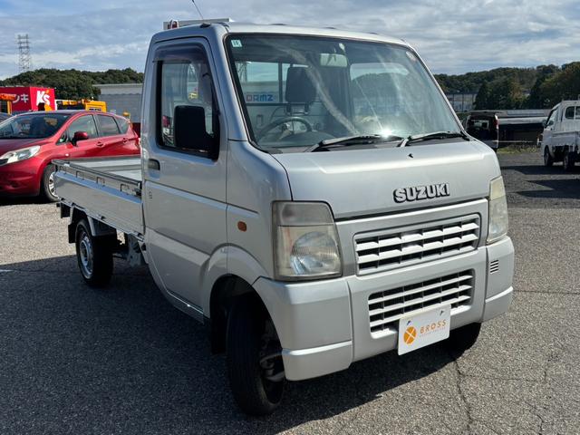 キャリイトラック KC オートマ4WD エアコン パワステ 防衛処理済  タイミングチェーン AT車 切替4WD(3枚目)