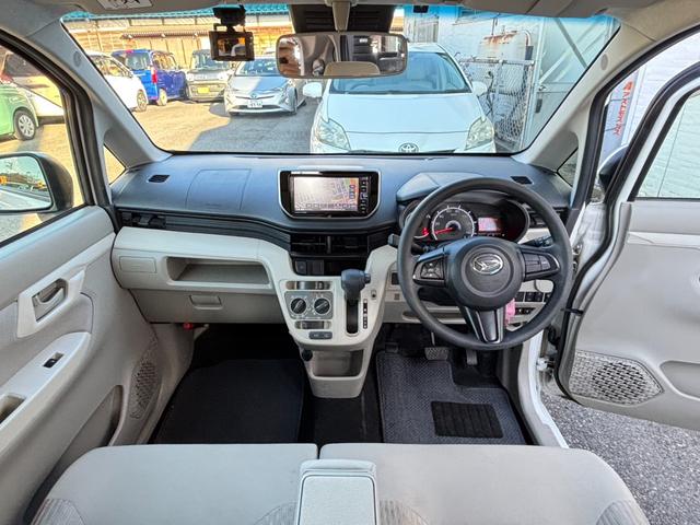 ムーヴ L SAIII 関東仕入 カーナビ バックカメラ Bluetoothオーディオ キーレス オートハイビーム 衝突軽減ブレーキ 誤発進抑制機能 踏み間違い防止装置 1年間走行距離無制限保証付(17枚目)