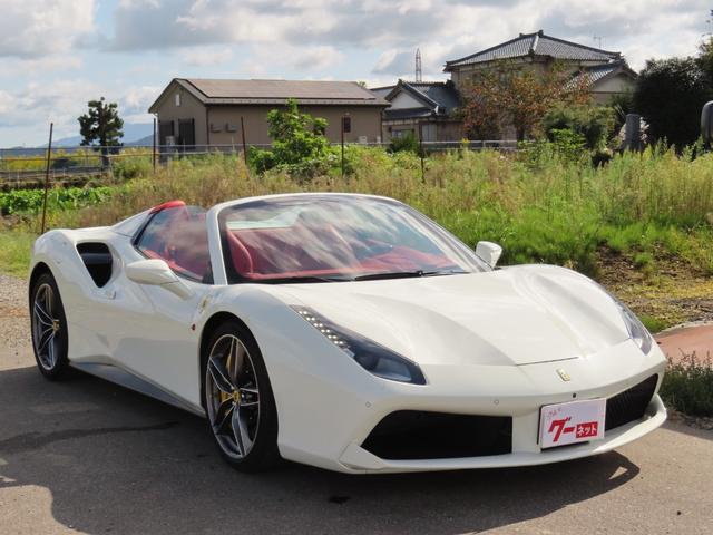 ４８８スパイダー ベースグレード　純正切り替えマフラー　スマートキー　革シート　バックカメラ　ＨＩＤ　スペアキー（2枚目）