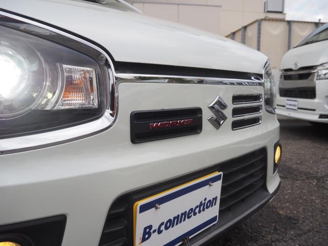 アルトワークス ベースグレード　５ＭＴ　ターボ　純正オーディオ　レカロシート　プッシュスタート　ＨＩＤヘッドライト　ＫＹＢショック　革巻きステアリング　オートエアコン　フロントフォグランプ　ミラーヒーター　純正１５インチＡＷ（40枚目）