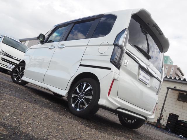 N-BOXカスタム G・Lホンダセンシング 8インチ純正ナビ バックカメラ 衝突軽減 誤発進抑制 ビルトインETC 純正14インチアルミホイール クリアランスソナー レーダークルーズコントロール LEDヘッドライト ステアスイッチ 地デジ BT(32枚目)