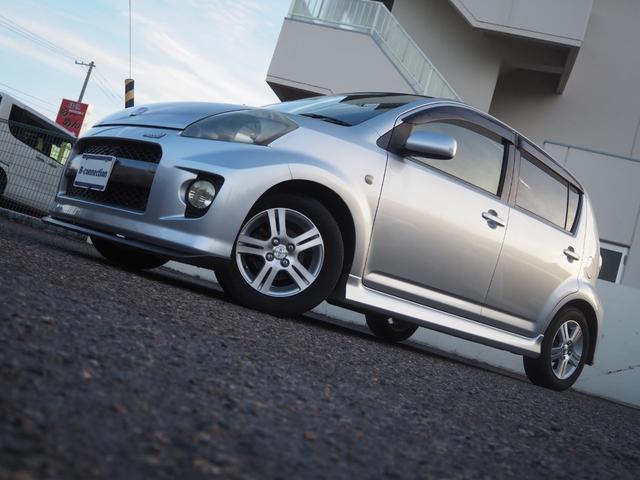 パッソ レーシー TRDスポーツ 5MT TRDスポーツサスペンション TRDスポーツマフラー 純正14インチAW 純正MOMOステアリング 社外SDナビ BT 地デジ HID フォグLED ETC 社外アルミペダル(22枚目)