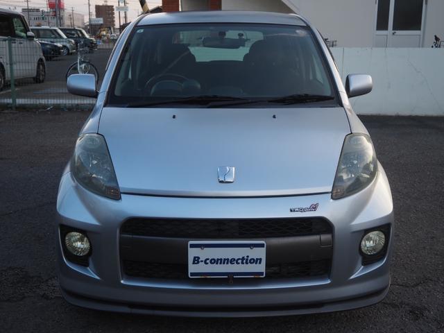 パッソ レーシー TRDスポーツ 5MT TRDスポーツサスペンション TRDスポーツマフラー 純正14インチAW 純正MOMOステアリング 社外SDナビ BT 地デジ HID フォグLED ETC 社外アルミペダル(24枚目)