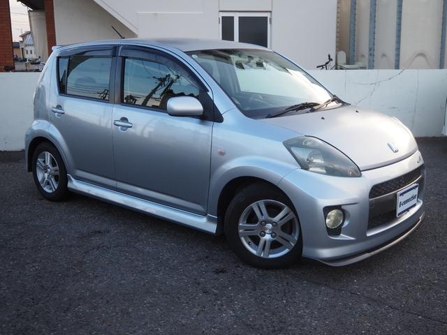 パッソ レーシー TRDスポーツ 5MT TRDスポーツサスペンション TRDスポーツマフラー 純正14インチAW 純正MOMOステアリング 社外SDナビ BT 地デジ HID フォグLED ETC 社外アルミペダル(25枚目)