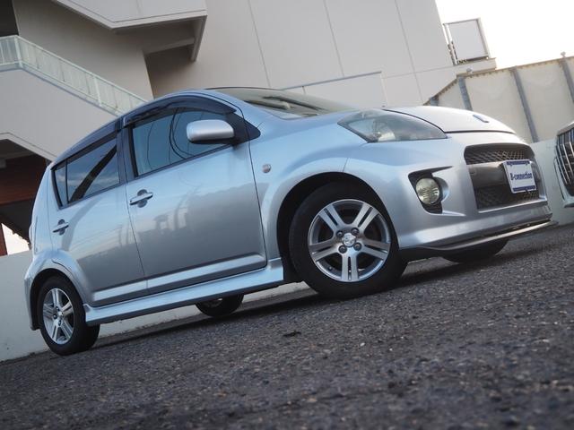 パッソ レーシー TRDスポーツ 5MT TRDスポーツサスペンション TRDスポーツマフラー 純正14インチAW 純正MOMOステアリング 社外SDナビ BT 地デジ HID フォグLED ETC 社外アルミペダル(26枚目)