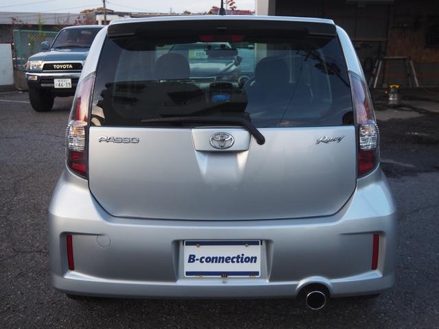 パッソ レーシー TRDスポーツ 5MT TRDスポーツサスペンション TRDスポーツマフラー 純正14インチAW 純正MOMOステアリング 社外SDナビ BT 地デジ HID フォグLED ETC 社外アルミペダル(28枚目)