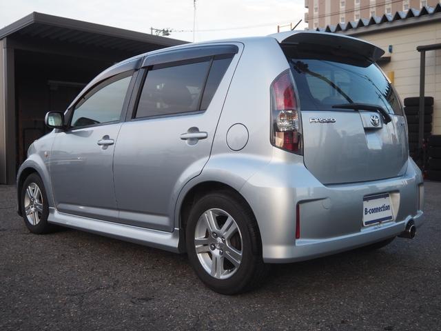 パッソ レーシー TRDスポーツ 5MT TRDスポーツサスペンション TRDスポーツマフラー 純正14インチAW 純正MOMOステアリング 社外SDナビ BT 地デジ HID フォグLED ETC 社外アルミペダル(30枚目)