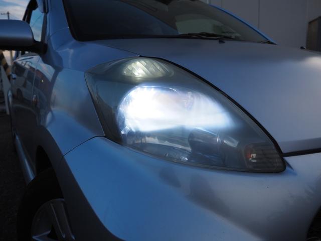 パッソ レーシー TRDスポーツ 5MT TRDスポーツサスペンション TRDスポーツマフラー 純正14インチAW 純正MOMOステアリング 社外SDナビ BT 地デジ HID フォグLED ETC 社外アルミペダル(38枚目)