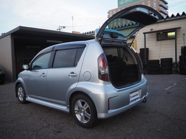 パッソ レーシー TRDスポーツ 5MT TRDスポーツサスペンション TRDスポーツマフラー 純正14インチAW 純正MOMOステアリング 社外SDナビ BT 地デジ HID フォグLED ETC 社外アルミペダル(53枚目)