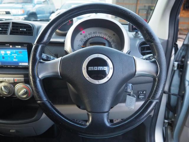 パッソ レーシー TRDスポーツ 5MT TRDスポーツサスペンション TRDスポーツマフラー 純正14インチAW 純正MOMOステアリング 社外SDナビ BT 地デジ HID フォグLED ETC 社外アルミペダル(60枚目)