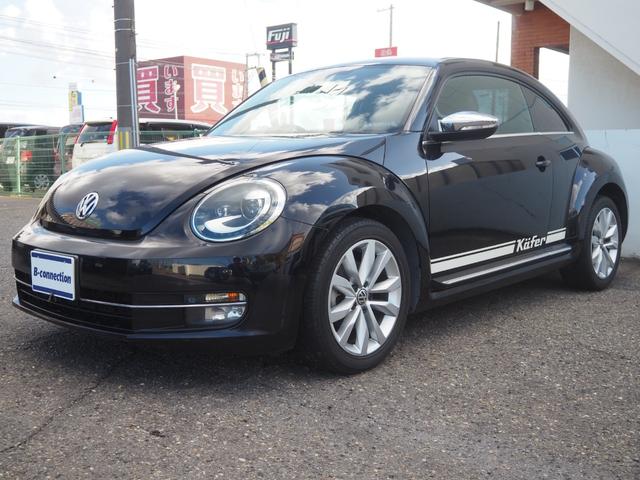 ザ・ビートル デザインレザーパッケージ　ターボ　ブラックレザーシート　純正１７インチアルミホイール　純正オーディオ　シートヒーター　パドルシフト　ステアスイッチ　ＨＩＤヘッドライト　クルーズコントロール　ビルトインＥＴＣ　レインセンサー（23枚目）