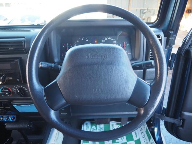 ジープ・ラングラー スペシャルエディション　ソフトトップ　ショートバンパー　リフトアップ　社外ＬＥＤヘッドライト　背面タイヤ　１ナンバー変更　レザー調シートカバー　ヒッチメンバー　カロッツェリアオーディオ　オーバーフェンダー　ＥＴＣ（60枚目）