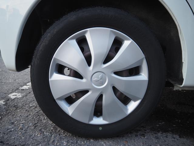 ｅＫワゴン Ｅ　クラリオンＳＤナビ　地デジ　ＢＴ接続　純正ホイールキャップ　キーレス　シートヒーター　ヘッドライトレベライザー　ベンチシート　電格ミラー　エアコン　ドアバイザー　フロアマット　ハロゲンヘッドライト（45枚目）