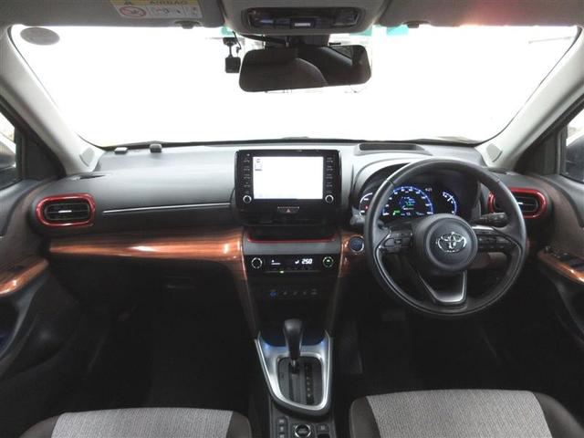 ヤリスクロス ハイブリッドＺ　４ＷＤ　フルセグ　メモリーナビ　ミュージックプレイヤー接続可　バックカメラ　衝突被害軽減システム　ＥＴＣ　ドラレコ　ＬＥＤヘッドランプ　記録簿（8枚目）