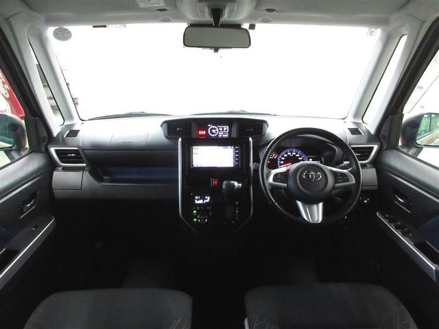 ルーミー カスタムG-T フルセグ メモリーナビ DVD再生 ミュージックプレイヤー接続可 バックカメラ 衝突被害軽減システム ETC 両側電動スライド LEDヘッドランプ ウオークスルー ワンオーナー 記録簿(8枚目)