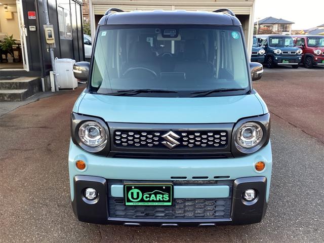 スペーシアギア ハイブリッドＸＺ　衝突被害軽減システム　レーンアシスト　クリアランスソナー　ＬＥＤヘッドライト　オートハイビーム　ＥＴＣ　ナビ　フルセグＴＶ　Ｂｌｕｅｔｏｏｔｈ接続　スマートキー　シートヒーター　両側電動スライド（7枚目）