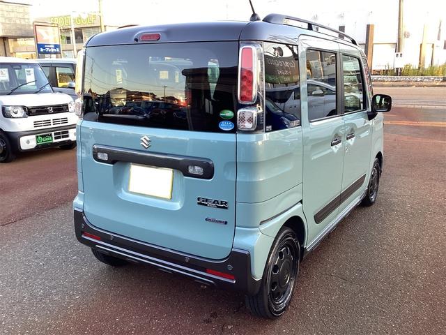 スペーシアギア ハイブリッドＸＺ　衝突被害軽減システム　レーンアシスト　クリアランスソナー　ＬＥＤヘッドライト　オートハイビーム　ＥＴＣ　ナビ　フルセグＴＶ　Ｂｌｕｅｔｏｏｔｈ接続　スマートキー　シートヒーター　両側電動スライド（10枚目）