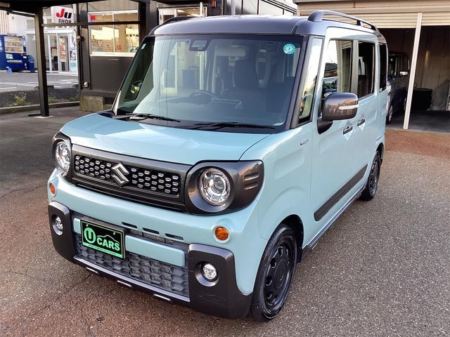 スペーシアギア ハイブリッドＸＺ　衝突被害軽減システム　レーンアシスト　クリアランスソナー　ＬＥＤヘッドライト　オートハイビーム　ＥＴＣ　ナビ　フルセグＴＶ　Ｂｌｕｅｔｏｏｔｈ接続　スマートキー　シートヒーター　両側電動スライド（14枚目）