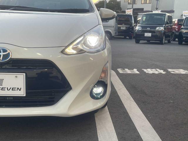 アクア Ｇ　衝突軽減装置　９インチナビ　フルセグＴＶ　バックカメラ　純正アルミホイール　クルーズコントロール　ＥＴＣ　前後ドライブレコーダー　オートライト　ＬＥＤヘッドライト　フォグライト　オートハイビーム（40枚目）