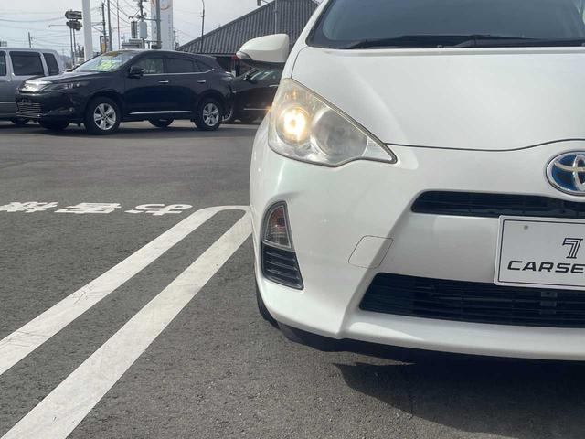 アクア Ｓ　純正ナビ　バックカメラ　ＴＶ　シートヒーター　ＥＴＣ　１５インチアルミホイール　オートライト　オートエアコン　プッシュスタート・スマートキー（38枚目）