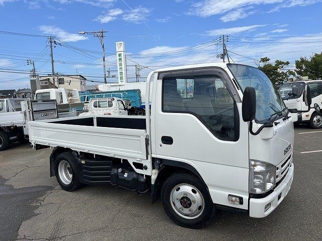 　問合番号７３２７　新潟在庫　パートタイム４ＷＤ　３トン　平ボディー　木製３方開　床板張り　５速　長３１１０　幅１６１０　高３８０　５速　１５０馬力(3枚目)