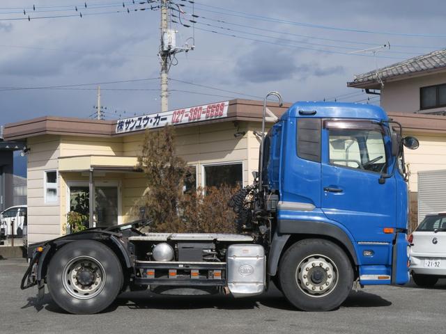 クオン 　トラクタ　ヨコシャ　ロールーフ　エアサス　エスコット　リターダー　４１０馬力（6枚目）