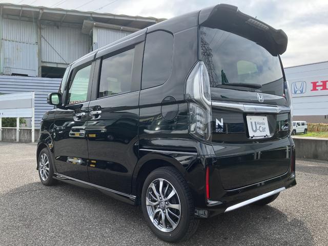 Ｎ－ＢＯＸカスタム Ｌ　９インチメモリーナビ　ホンダセンシング　前後ドラレコ　Ｐソナー　サイドエアバッグ　シートヒータ　ベンチシート　キーフリーシステム　ＬＥＤライト　リアカメ　クルーズコントロール（7枚目）