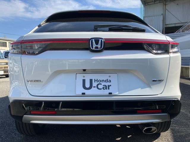 ヴェゼル e:HEV Z 衝突回避支援ブレーキ機能 スマキ Pトランク フルオートエアコン オートLED エアバッグ 両席エアバック パワーウィンドウ LEDランプ ソナー クルーズC キーレスエントリー シートヒータ(6枚目)