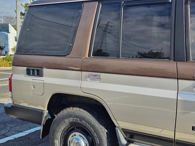 ランドクルーザープラド EX5 ワンオーナー AT パワステ エアコン パワーウインドウ 4WD 四駆切り替え NARDIハンドル(13枚目)