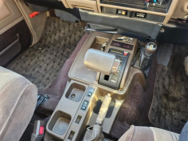 ランドクルーザープラド EX5 ワンオーナー AT パワステ エアコン パワーウインドウ 4WD 四駆切り替え NARDIハンドル(15枚目)