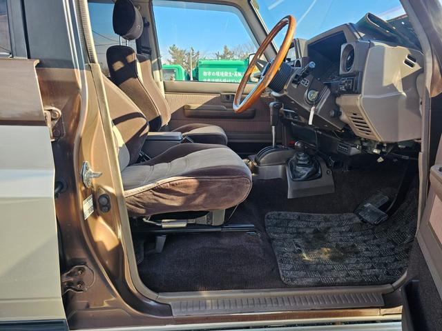 ランドクルーザープラド EX5 ワンオーナー AT パワステ エアコン パワーウインドウ 4WD 四駆切り替え NARDIハンドル(23枚目)