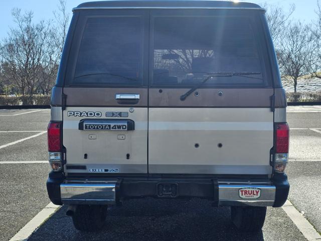 ランドクルーザープラド EX5 ワンオーナー AT パワステ エアコン パワーウインドウ 4WD 四駆切り替え NARDIハンドル(28枚目)