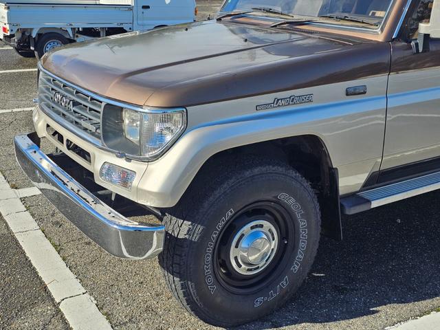 ランドクルーザープラド EX5 ワンオーナー AT パワステ エアコン パワーウインドウ 4WD 四駆切り替え NARDIハンドル(38枚目)