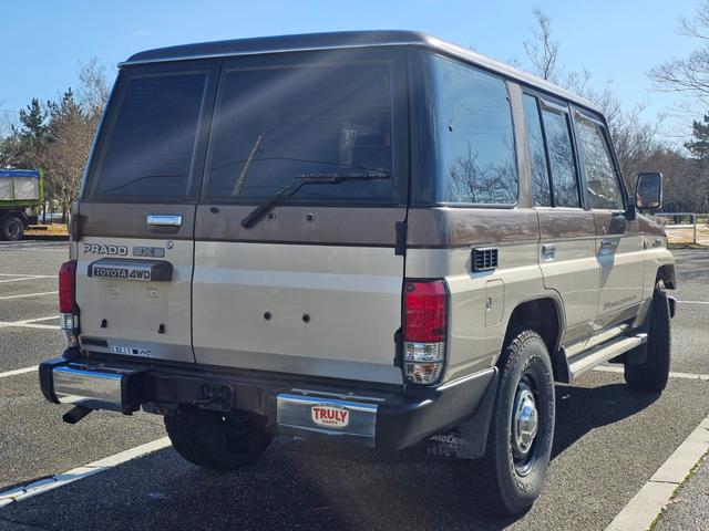 ランドクルーザープラド EX5 ワンオーナー AT パワステ エアコン パワーウインドウ 4WD 四駆切り替え NARDIハンドル(48枚目)