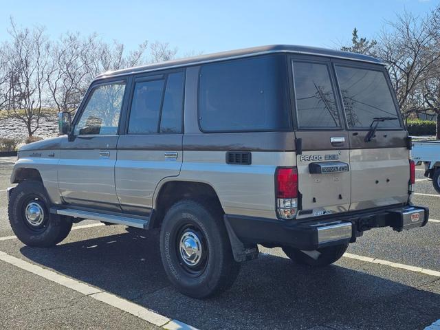 ランドクルーザープラド EX5 ワンオーナー AT パワステ エアコン パワーウインドウ 4WD 四駆切り替え NARDIハンドル(49枚目)