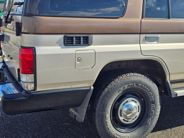 ランドクルーザープラド EX5 ワンオーナー AT パワステ エアコン パワーウインドウ 4WD 四駆切り替え NARDIハンドル(51枚目)