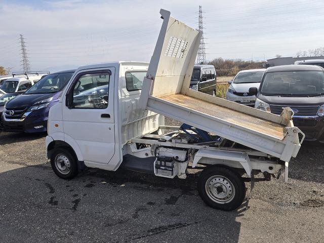 キャリイトラック ダンプ エアコン パワステ ダンプ 四駆切り替え(8枚目)